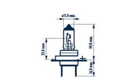 Фото 5 - Автомобільна лампа NARVA 483394000