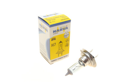 Автолампа Range Power Blue+ H7 PX26d 55 W прозрачная - NARVA 486383000