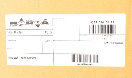 Фото 2 - Автозапчастина NARVA 56291