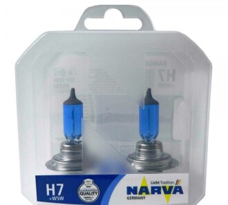 Набір автоламп Range Power White H7/W5W 85W 12V (2 шт.) - NARVA 98016
