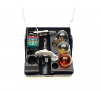 Набір автоламп з запобіжниками H7/H1 12V (H7/H1, P21/5W, P21W, PY21W, W5W, запобіжник 10/15/20A) 984353010 - NARVA 98435