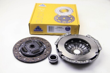 Комплект зчеплення Golf V/VI/Polo/Fabia I/Octavia II 1.4 i 99- (200mm) - (02T141153F, 02T141153Q, 02T141165C) National CK9823