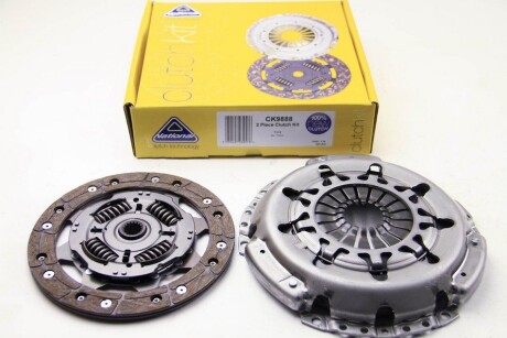 Комплект зчеплення Fiesta V/Fusion/Mazda 2 1.2 i 01-08 (210mm) - National CK9888