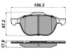 Гальмівні колодки пер. Focus/C-Max/Kuga 03- - (bpyk3323za, 1223682, 1321517) National NP2002 (фото 2)