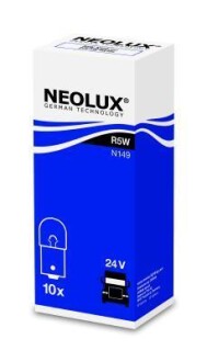 Автолампа R5W BA15s 5 W белая - NEOLUX N149