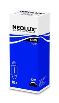 Автолампа C5W SV8,5-8 5 W белая - NEOLUX N239