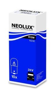Автолампа R10W BA15s 10 W белая - NEOLUX N246