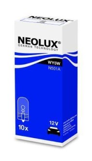 Автолампа WY5W W2,1x9,5d 5 W оранжевая - NEOLUX N501A