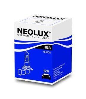 Лампа фарна HB3 12V 60W P20d - NEOLUX N9005