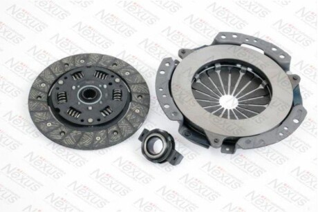 Комплект зчеплення з підшипником (200мм) CITROEN BX, C15/MINIVAN, VISA PEUGEOT 205 I, 205 II, 305 II, 309 I, 405 I 1.7D/1.8D/1.9D 10.82-12.00 - NEXUS F1C008NX