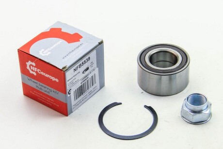 Подшипник ступицы перед. Doblo 01>/Fiat/Alfa Romeo (+ABS/компл.) - NFC EUROPE NFB5539