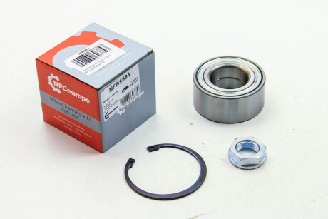 Підшипник маточини перед. Citroen Berlingo/Peugeot Partner 08- (+ABS) - ((1623948880, 335074, 3557914, 1606623580, 335069)) NFC EUROPE NFB5584