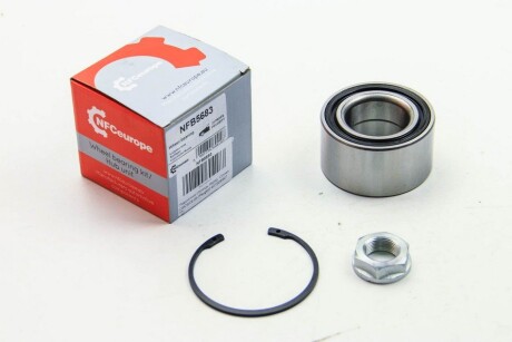 Подшипник ступицы перед. Citroen C4/C5/C6 05-/Peugeot 407/508/607 00- - NFC EUROPE NFB5683