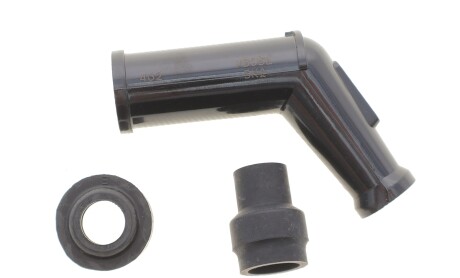 Наконечник свічки запалювання (чорний) (120°/14mm) (VB05E) - NGK 8408