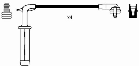 Фото 3 - Провод высоковольтный NGK 8571
