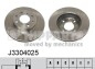 Гальмівний диск - (45251SH3A00, 45251SR3A00, 45251SR3A10) NIPPARTS J3304025 (фото 1)