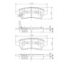 Комплект тормозных колодок, дисковый тормоз - (44060EB325, 44060EA090, 44060EA091) NIPPARTS J3611050 (фото 1)