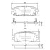 Комплект тормозных колодок, дисковый тормоз - (1605851, 3502155F00, 3502150K00) NIPPARTS J3619001 (фото 1)
