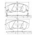 Комплект тормозных колодок, дисковый тормоз - (581014DA00, 581014DE00, 581014HA50) NIPPARTS N3600329 (фото 1)