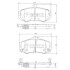 Комплект тормозных колодок, дисковый тормоз - (581012KA10, 581012DA50, 581012KA51) NIPPARTS N3600544 (фото 1)