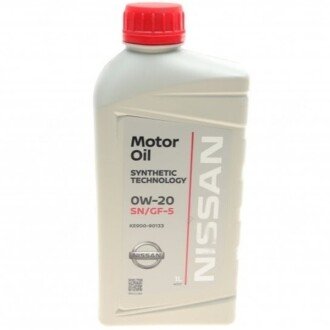 Моторна олива 0W-20, 1 л - NISSAN KE90090133