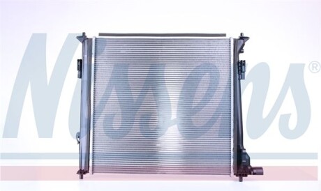 Фото 3 - Радіатор охолодження NISSENS 606673