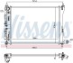 Радіатор, система охолодження двигуна - (25310H8150) NISSENS 606732 (фото 1)