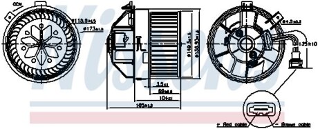 Dmuchawa - NISSENS 87704