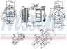 Компресор кондиціонера - ((24461719, 6854020, 6854032, 93176863, R1580030)) NISSENS 890185 (фото 1)
