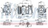 Компресор кондиціонера First Fit - (1785763, 1860527, 1860528) NISSENS 890693 (фото 1)