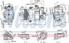 Компресор кондиціонера First Fit - (80A816803, 9A7816803, 9A781680300) NISSENS 890757 (фото 1)