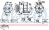 Компресор кондиціонера First Fit - (64509121759, 64529185143, 64529195973) NISSENS 890759 (фото 1)