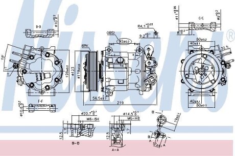 Компресор кондиціонера First Fit - NISSENS 89404