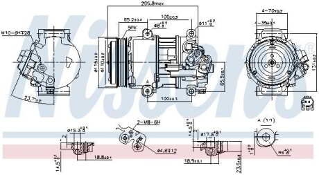 Компрессор - NISSENS 89479