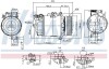 Компрессор - (3R41045010, 3R41145010, 3R41245010) NISSENS 89483 (фото 1)