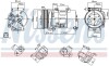 Компрессор кондиционера - (6453RV, 6453RW, 6453TL) NISSENS 89493 (фото 1)