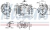 Компресор кондиціонера First Fit - (1854290, 1854356, 1854458) NISSENS 89503 (фото 1)