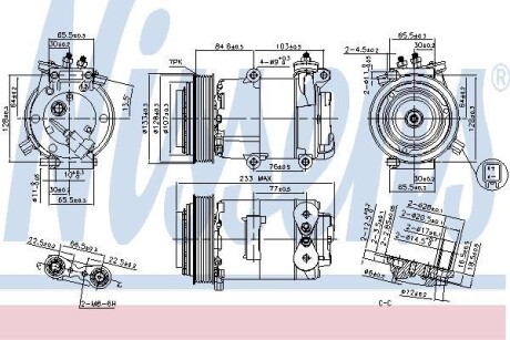 Компресор кондиціонера First Fit - NISSENS 89569