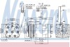 Компресор кондиціонера (R134a) CASE IH 436, 446, 525 DEUTZ FAHR 1130 TTV, 1145 TTV, 1160 TTV, 410 TTV, 420 TTV, 430 TTV, 610 TTV, 620 TTV, 630 TTV, 29.6, 29.6 LP, 35.7, 40.8, 40.9 - NISSENS 89636 (фото 1)