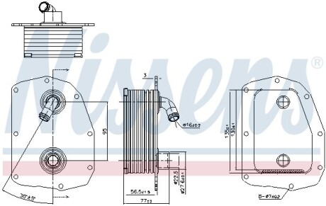 Chlodnica oleju new_022019 - NISSENS 91179