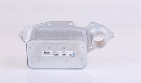 Масляный радиатор, двигательное масло - NISSENS 91303