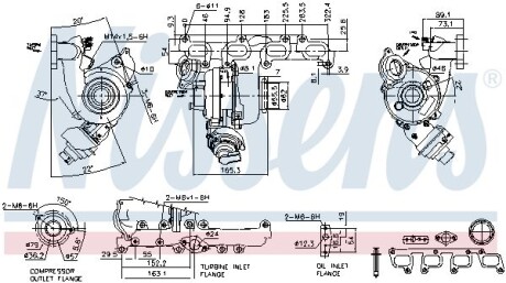 Насос - NISSENS 93076