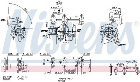 Насос - NISSENS 93095