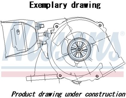 Турбіна MITSUBISHI 2.5 DID 4D56DOHC 8/2006 -> 12/2015 - (0K05813700C, 35242096F, 35242103F) NISSENS 93113