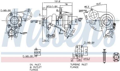 Турбокомпресор First Fit - NISSENS 93232