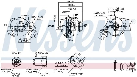 Turbosprкїarka bmw - NISSENS 93249