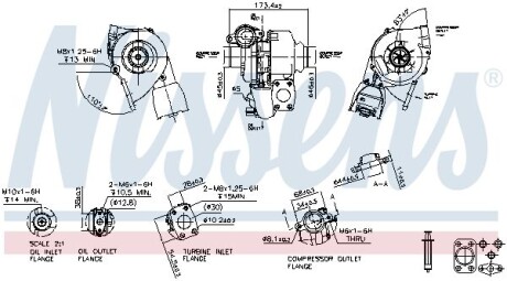 Turbosprкїarka citroen ford peugeot - NISSENS 93257