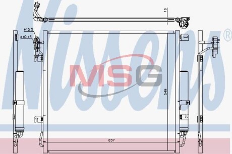 Конденсатор - NISSENS 940485