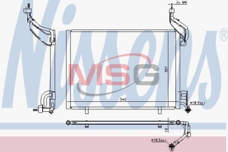 Конденсатор - NISSENS 940540