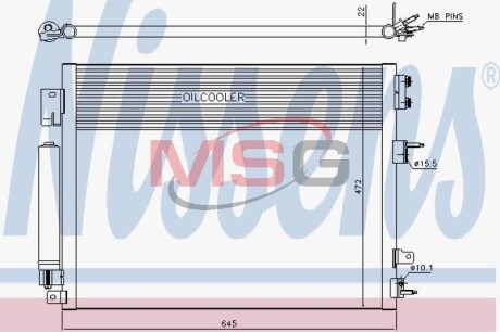 Конденсатор - NISSENS 940706